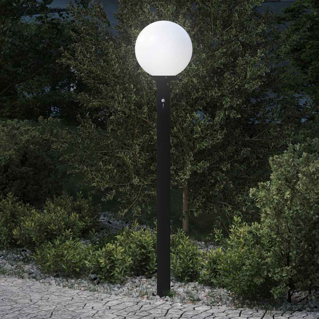 TONGLEN Bollard Light with Sensor 120 cm IP44 - Black - Design Hut