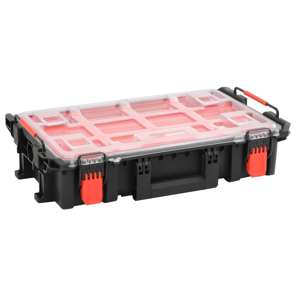 Portable Flight Case Black 55.5x34.5x13.5 cm PP - Charlotte Dunes