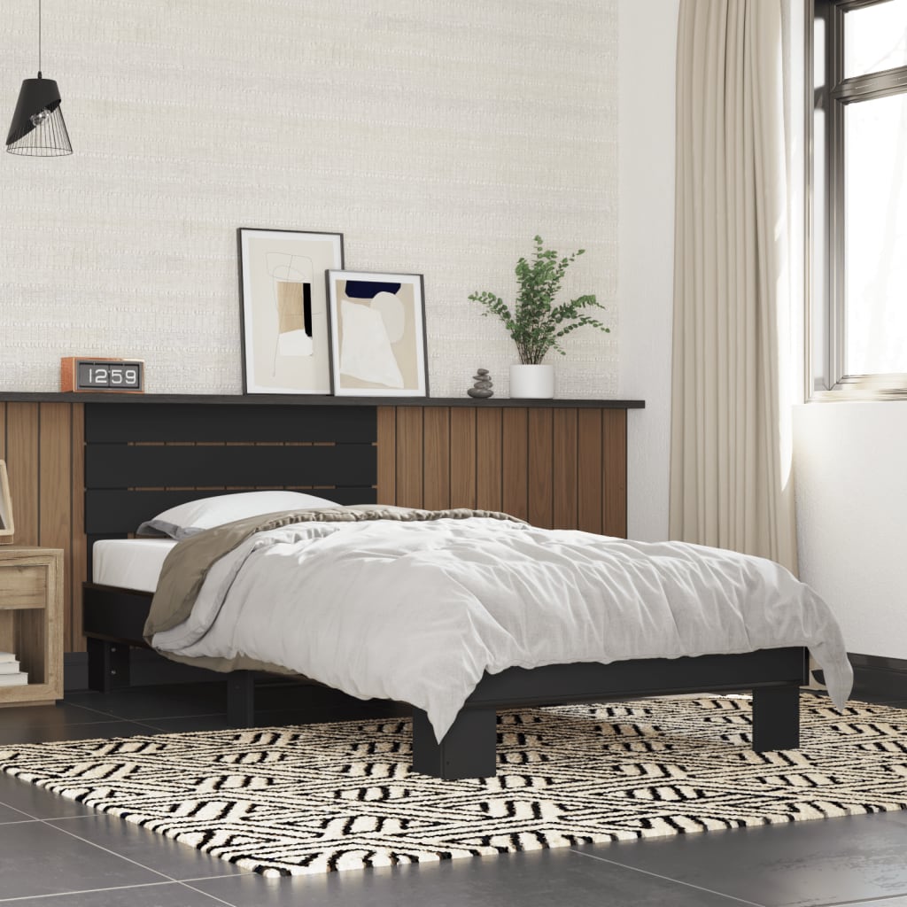 Bedframe Black 90x200cm - Casper Homes