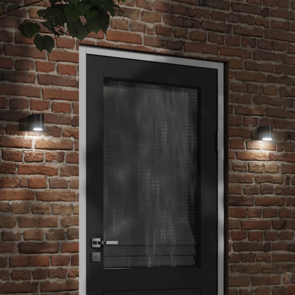 CRBURY Outdoor Wall Light Die-cast Aluminium - Black - Design Hut