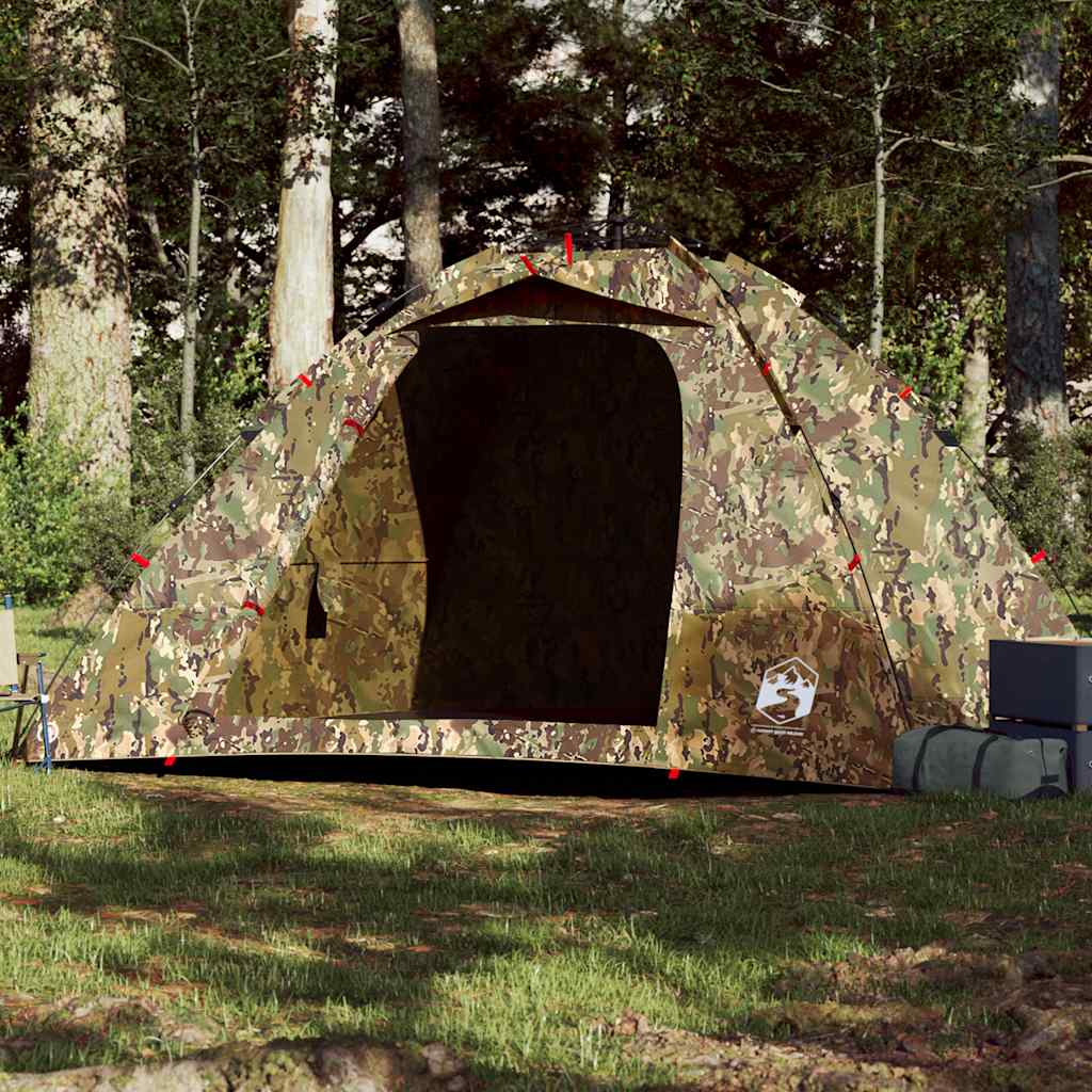Fishing Tent 4-Person Camouflage Quick Release - vid-4005328 - Charlotte Dunes