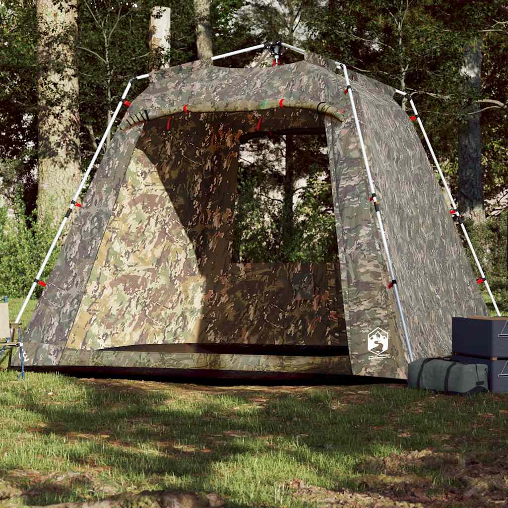 Fishing Tent 4-Person Camouflage Quick Release - vid-4005331 - Charlotte Dunes