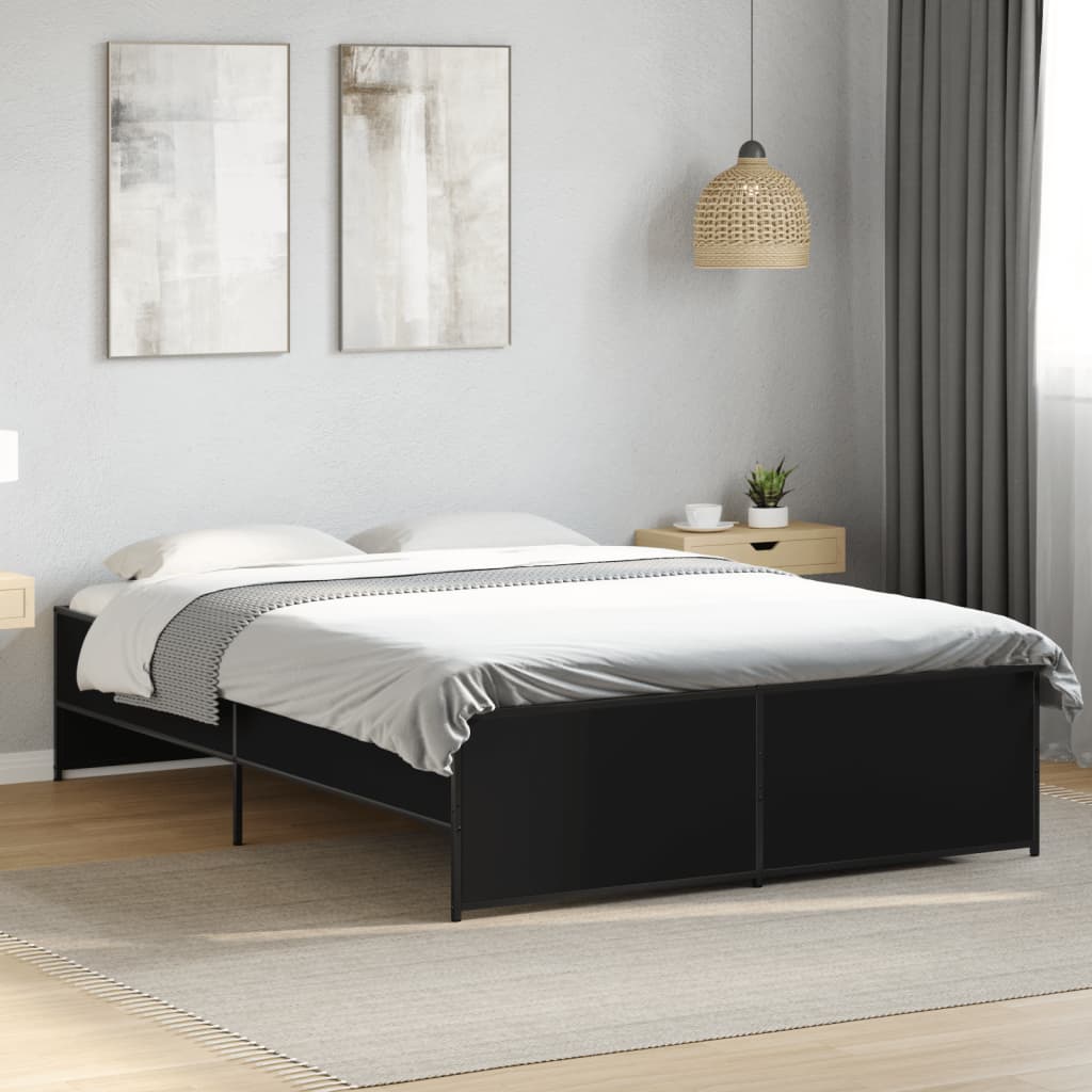 Bedframe Black 140x190cm - Style and Chic
