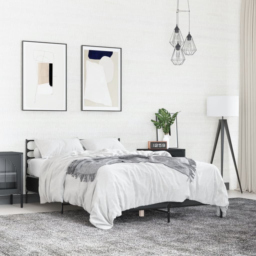 Bedframe Black 140x190cm - All Things Good