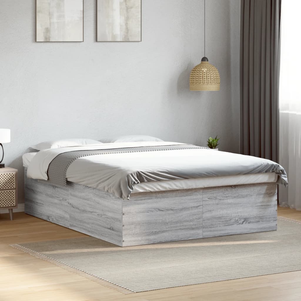 Bedframe Grey Sonoma 160x200cm - Sid & Sam