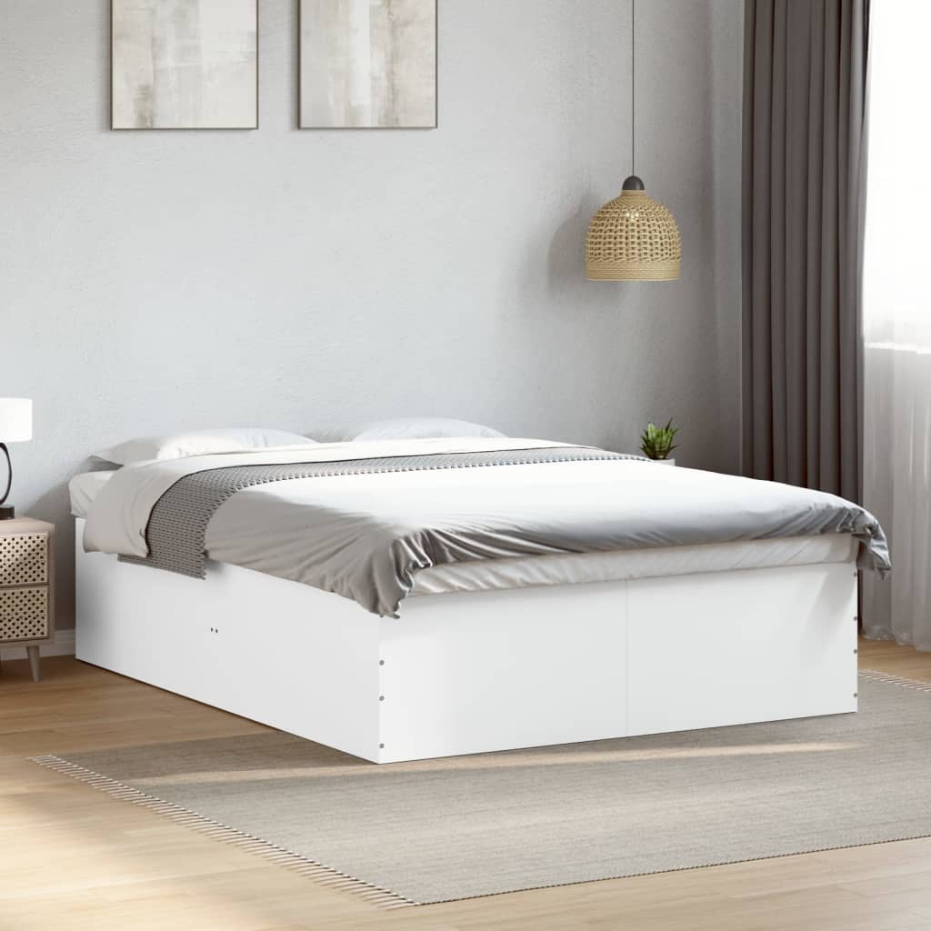 Bedframe White 150x200cm King Size - The Home Maker