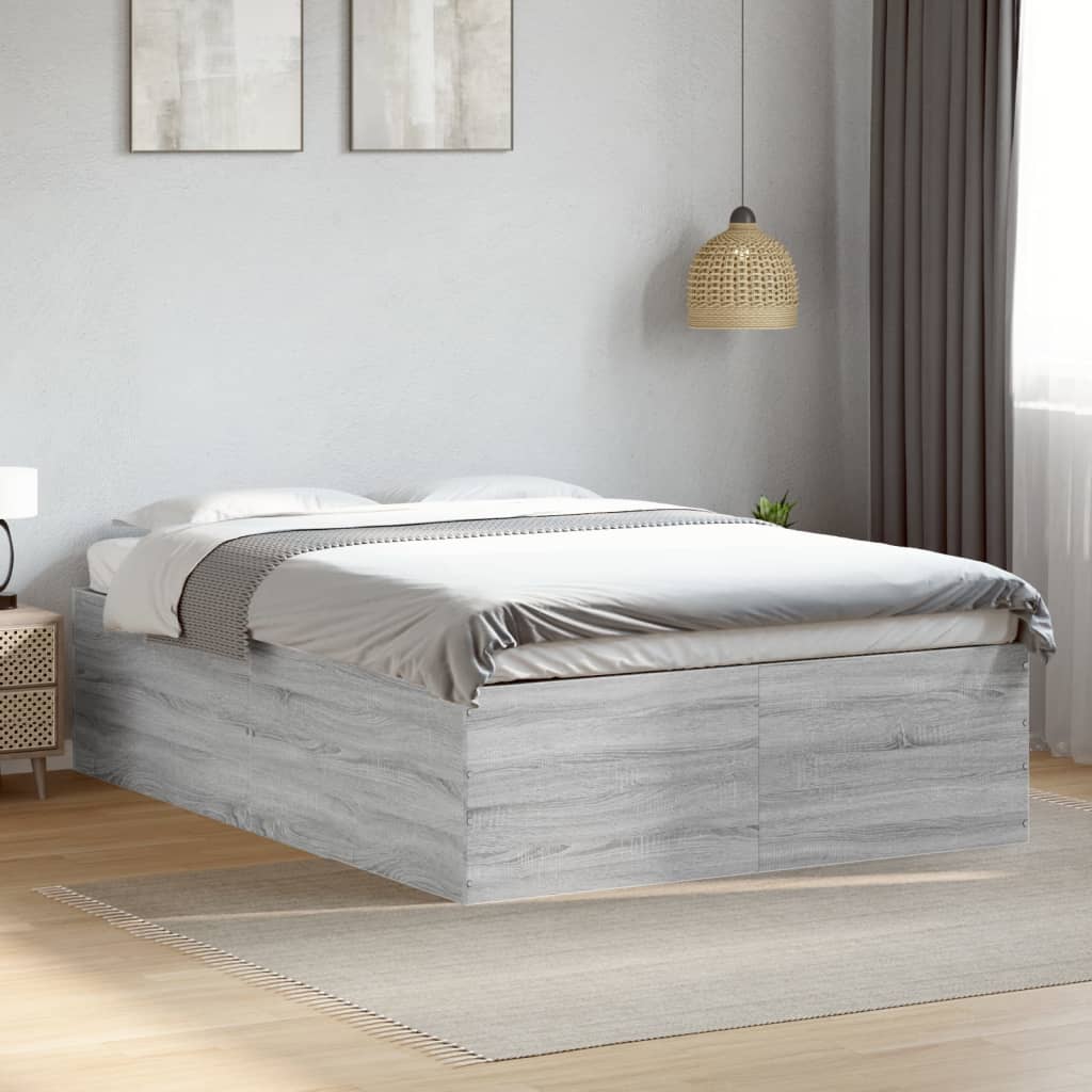 Bedframe Grey Sonoma 120x190cm Small Double - Merkel Designers