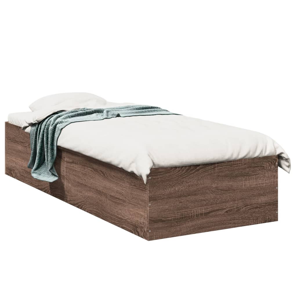 Bedframe Brown Oak 90x200cm - Casper Homes