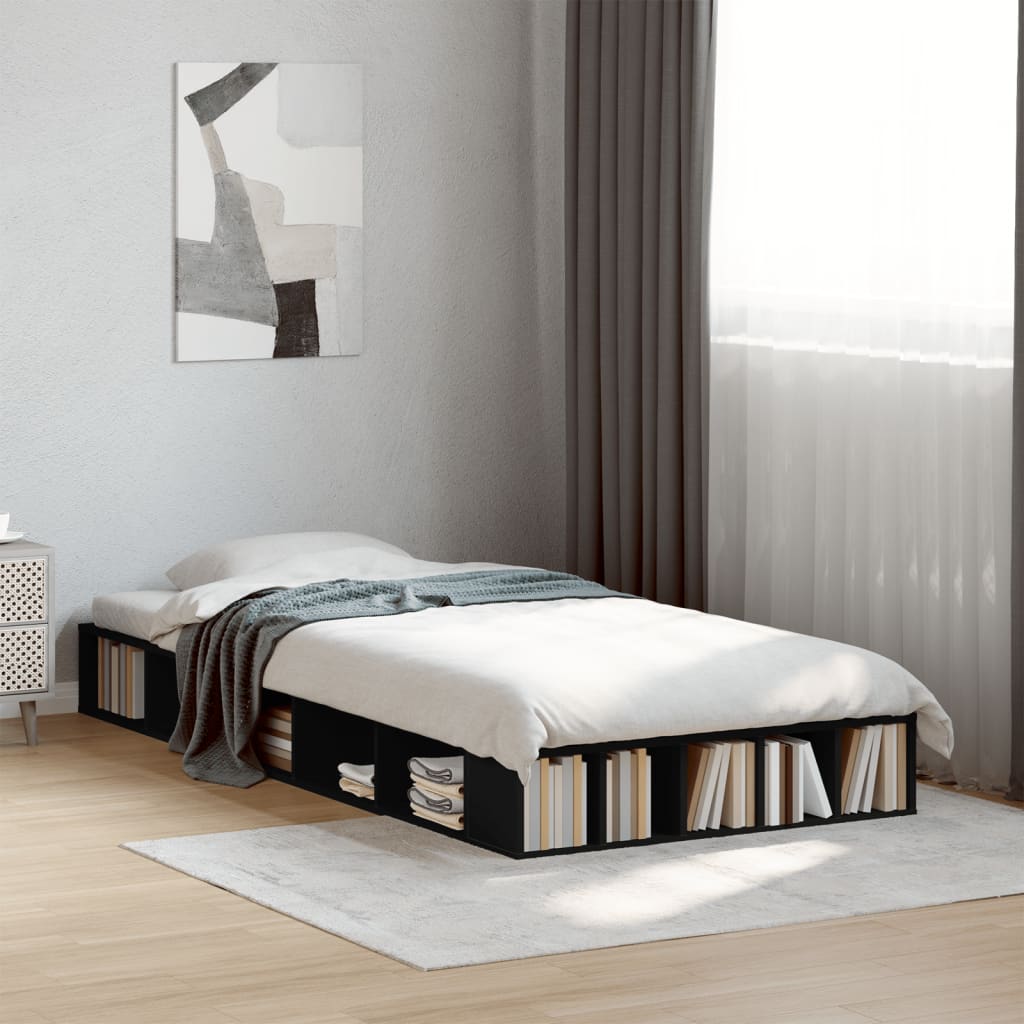 Bedframe Black 100x200cm - Casper Homes