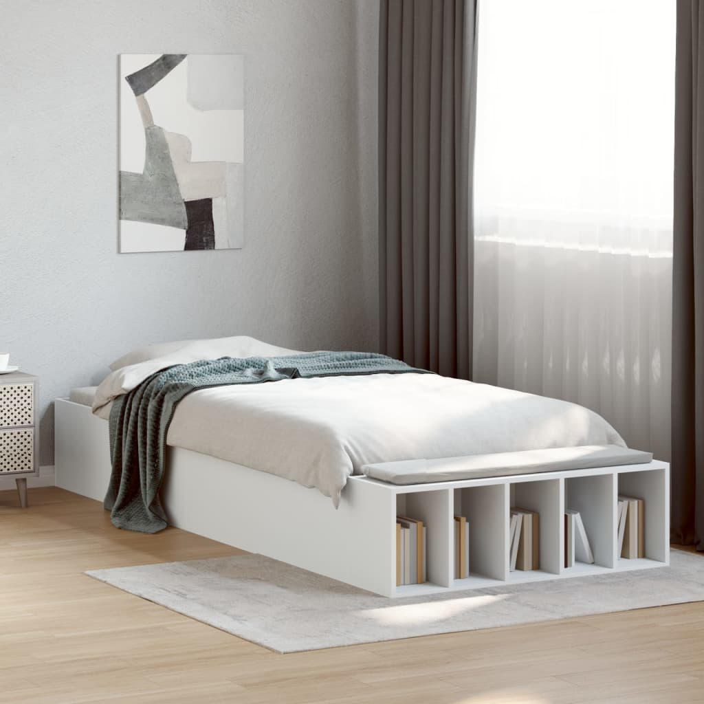 Bedframe White 100x200cm - Millennium Furniture