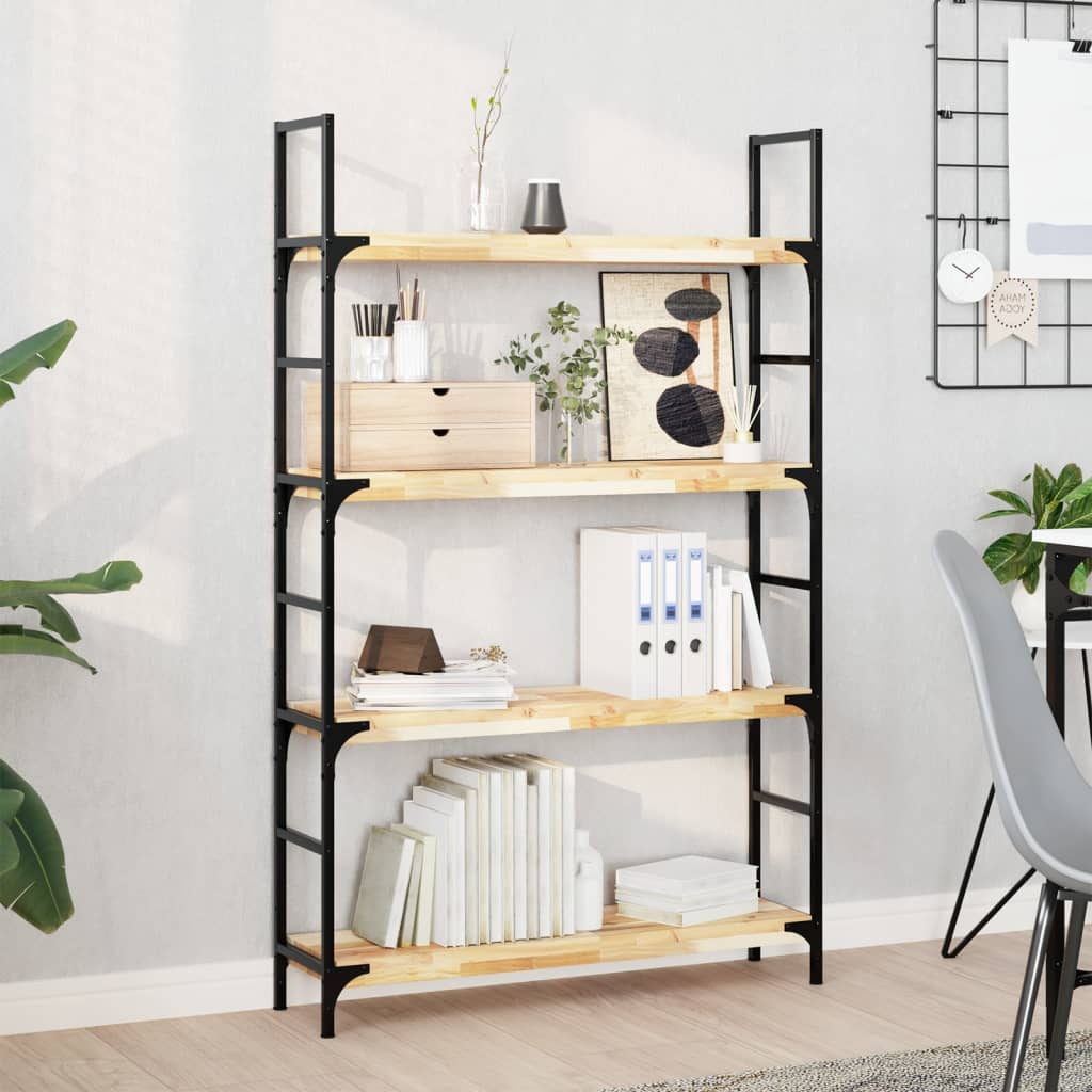Floating Shelves 2 pcs 100x20x4 cm Untreated Solid Wood Acacia - All Things Good