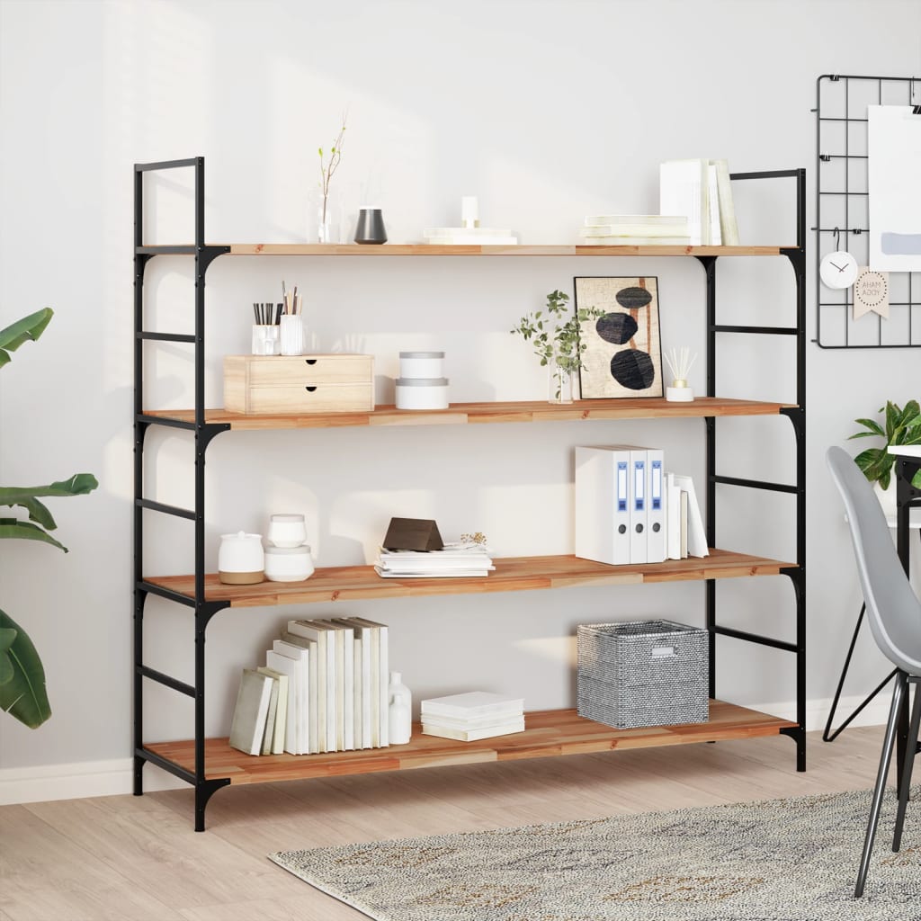 Floating Shelf 160x40x2 cm Oil Finished Solid Wood Acacia - Merlin Deals