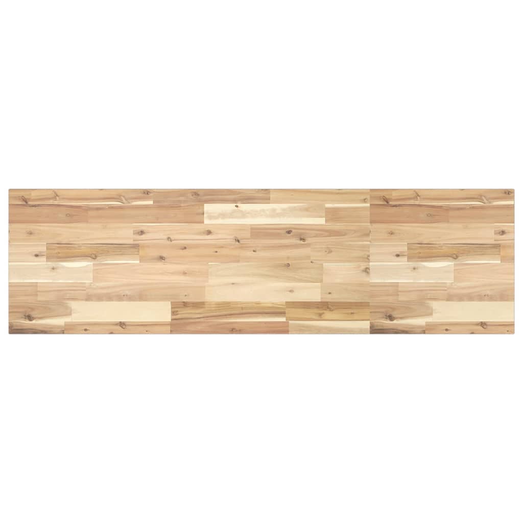 Bathroom Vanity Top Untreated 160x40x2 cm Solid Wood Acacia - Merlin Deals
