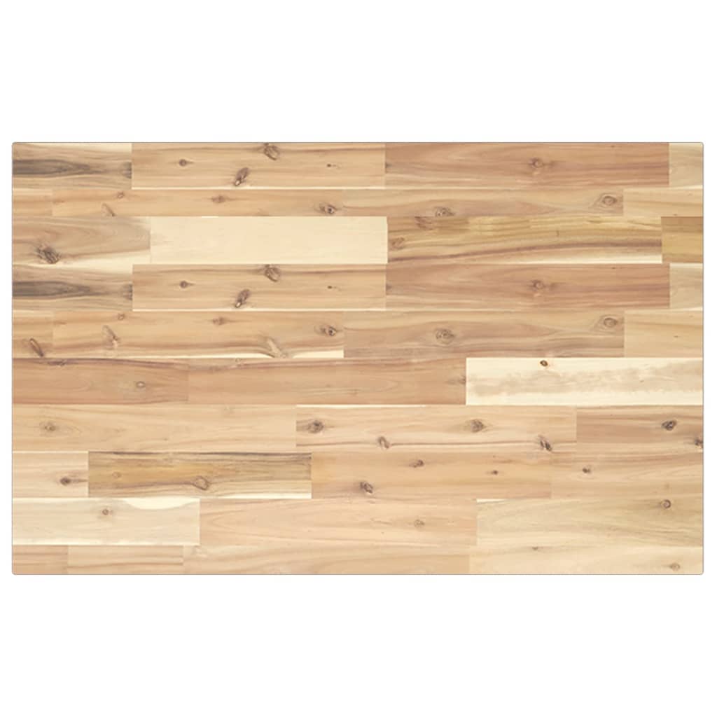 Bathroom Vanity Top Untreated 100x50x2 cm Solid Wood Acacia - Tyrell & Tyrell