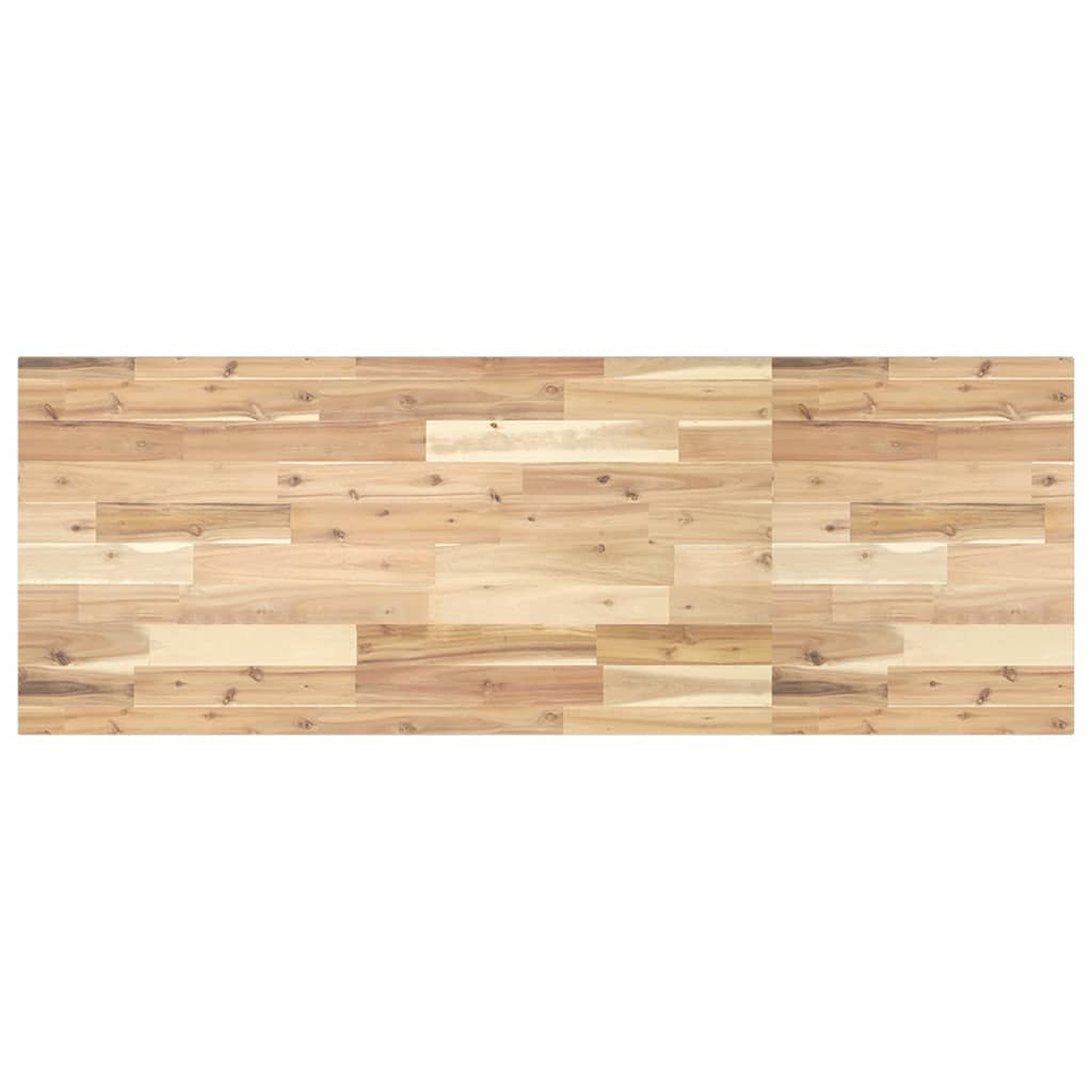 Bathroom Vanity Top Untreated 160x50x2 cm Solid Wood Acacia - Merlin Deals