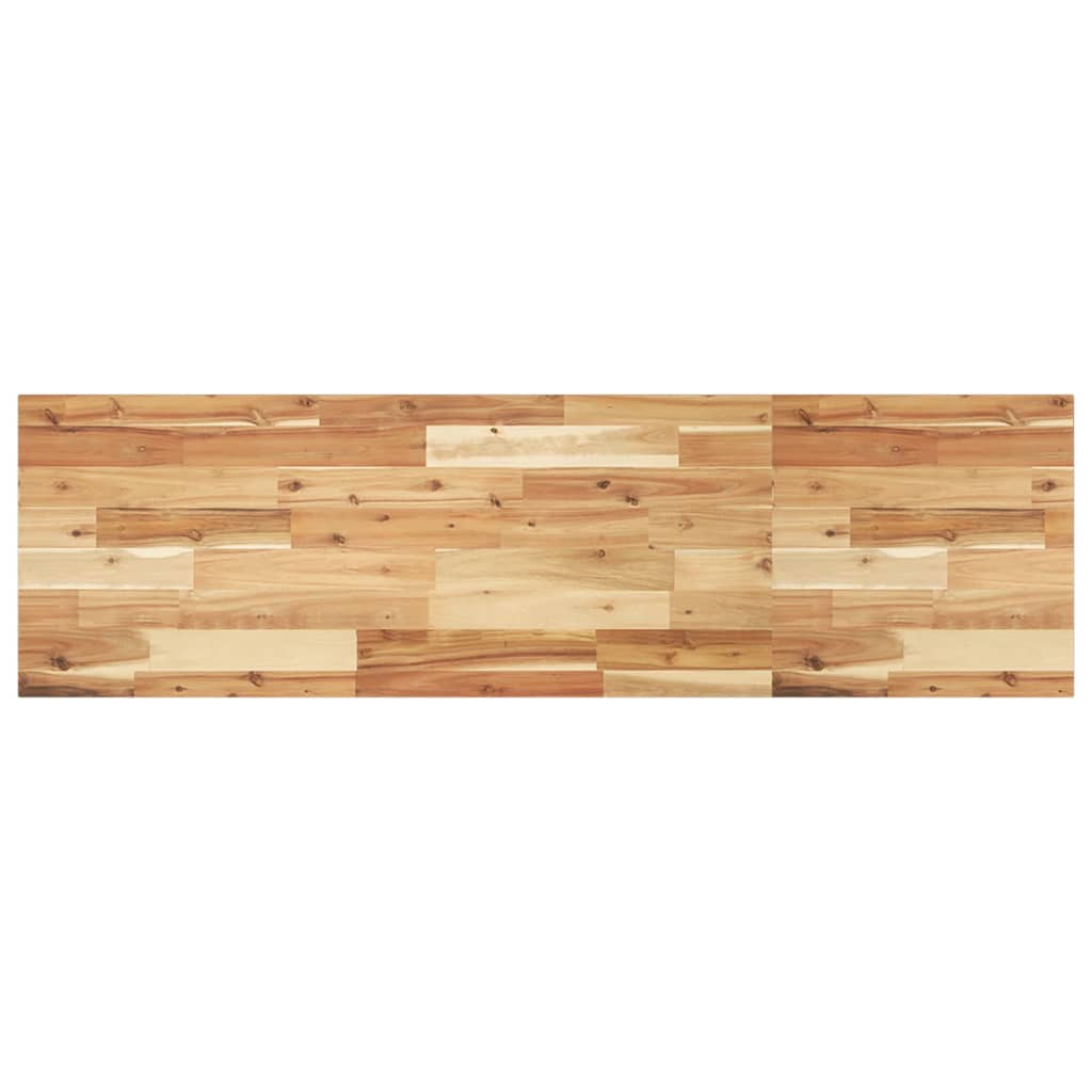 Bathroom Vanity Top Oil Finished 160x40x2 cm Solid Wood Acacia - Merlin Deals