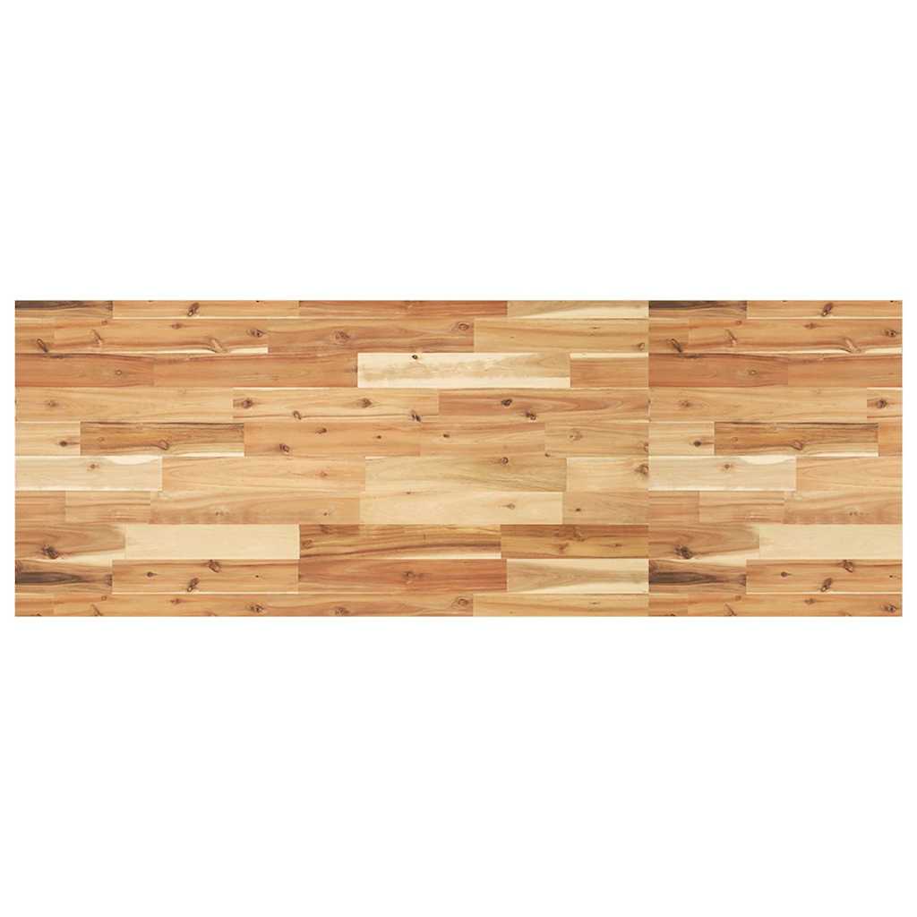 Desk Top Oil Finished 120x50x2 cm Solid Wood Acacia - Merlin Deals