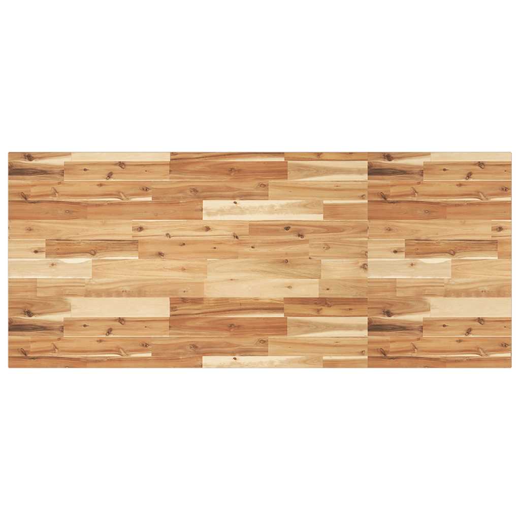 Desk Top Oil Finished 120x60x2 cm Solid Wood Acacia - Millennium Furniture