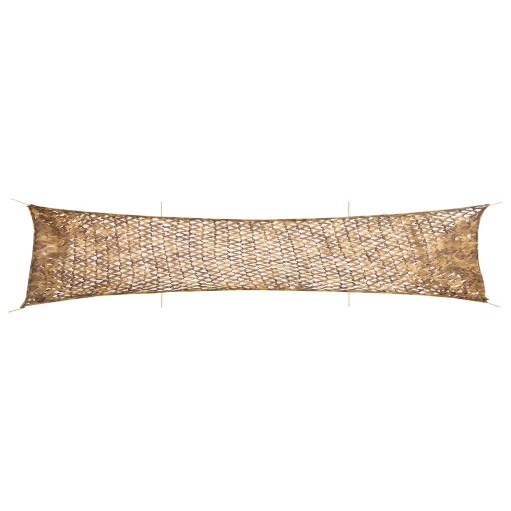 Camouflage Net with Storage Bag 706x140 cm Sand - The Home Maker