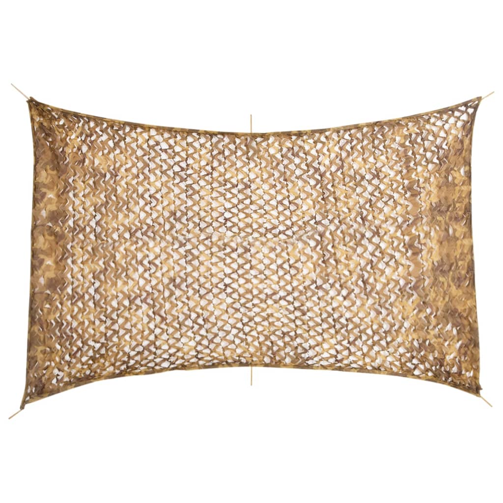 Camouflage Net with Storage Bag 410x285 cm Sand - Brittle & Co