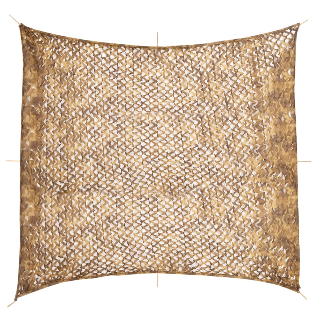 Camouflage Net with Storage Bag 521x493 cm Sand - Decor Base
