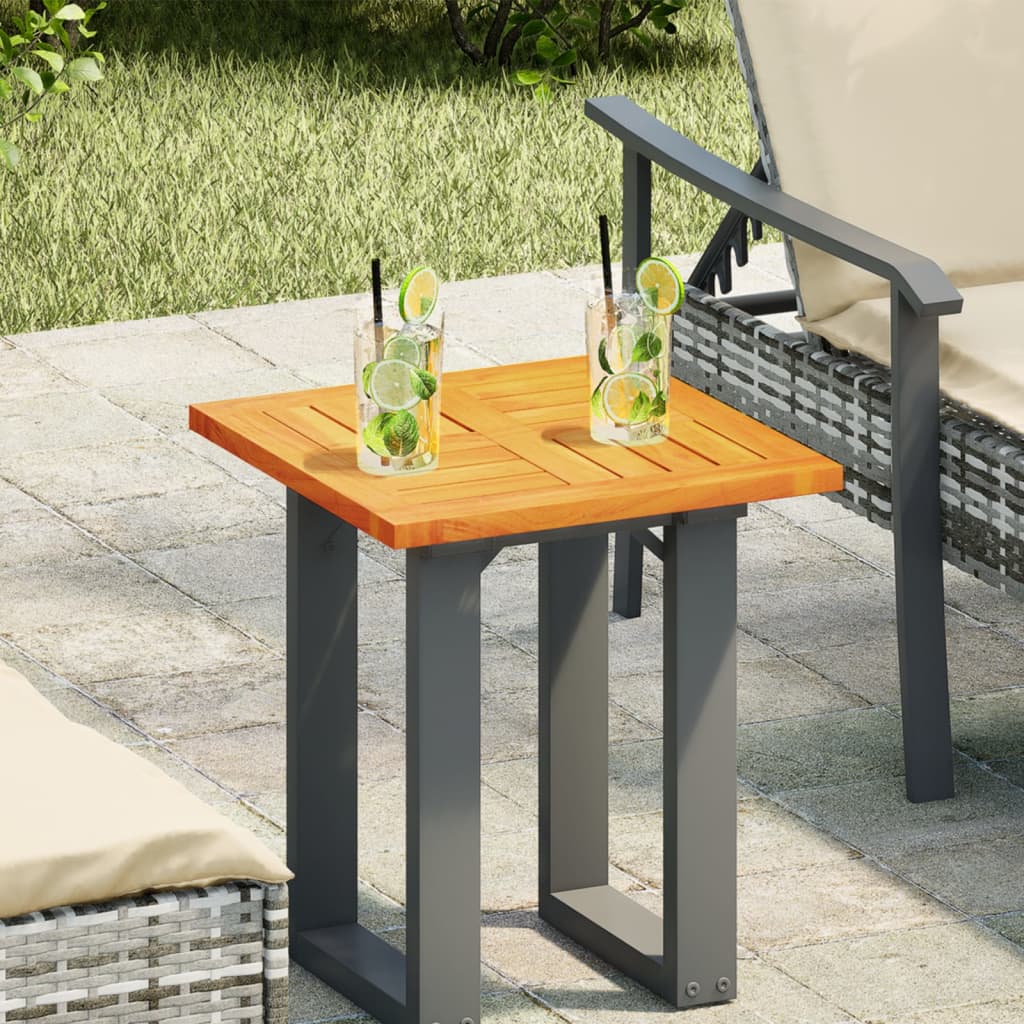 Table Top 40x40x2 cm Square Solid Wood Acacia - Decor Base
