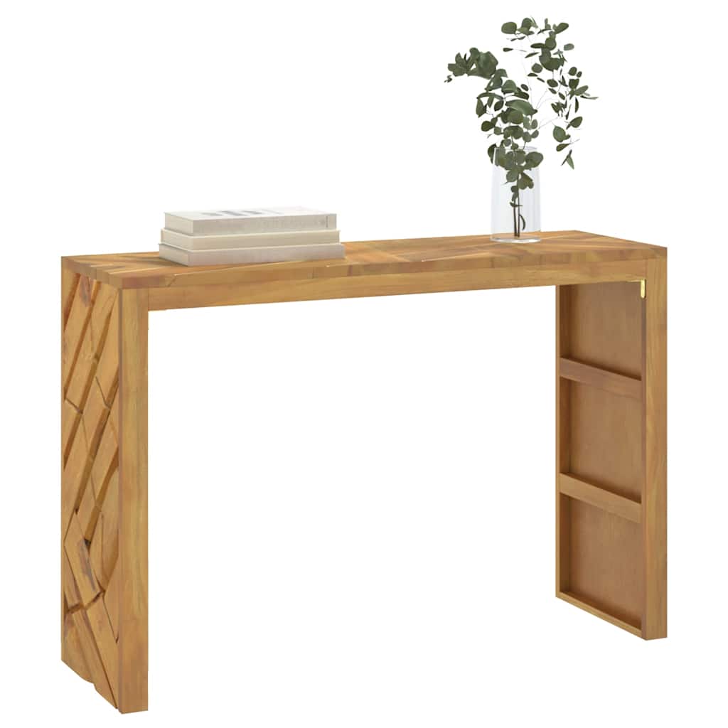 Console Table 110x35x75 cm Solid Wood Teak - Brittle & Co