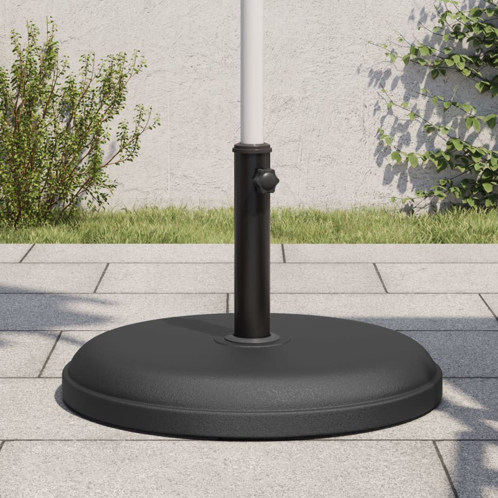 Parasol Base for 32/35/38 mm Poles 25 kg Round - vid-368670 - Design Hut