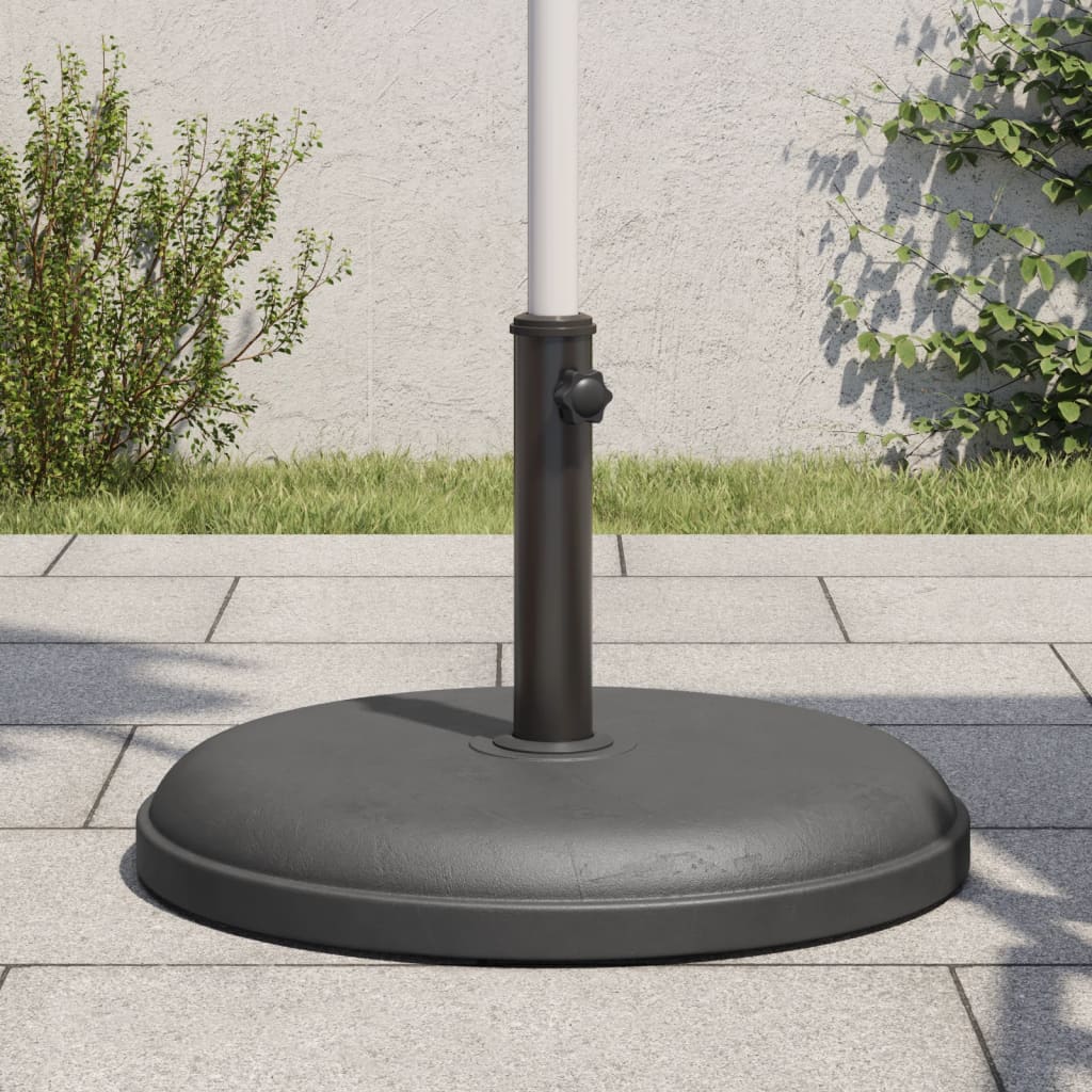Parasol Base for 32/35/38 mm Poles 25 kg Round - vid-368671 - Design Hut