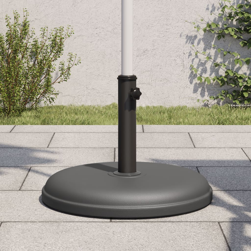 Parasol Base for 32/35/38 mm Poles 15 kg Round - vid-368673 - Design Hut
