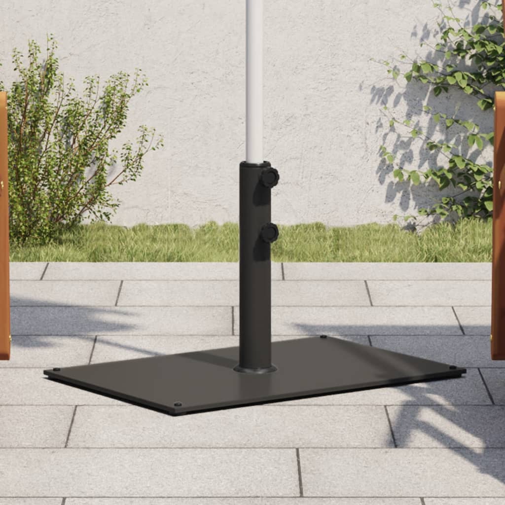 Parasol Base for 32/38/48 mm Poles 15 kg Rectangular - vid-368681 - Design Hut