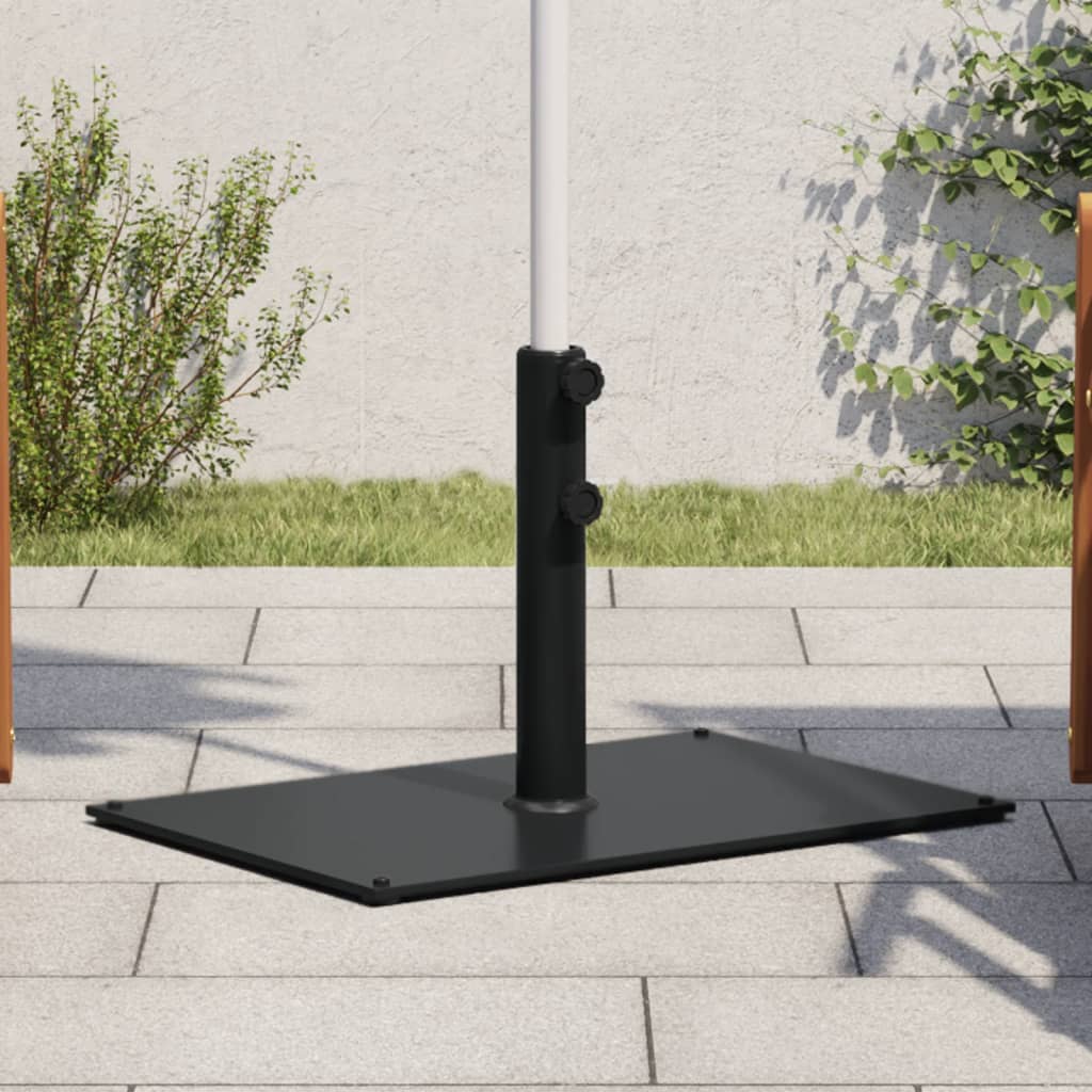 Parasol Base for 32/38/48 mm Poles 15 kg Rectangular - vid-368683 - Design Hut