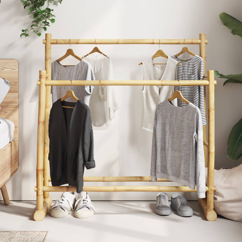 Clothes Rack 100x30x100 cm Bamboo - Direct Imports
