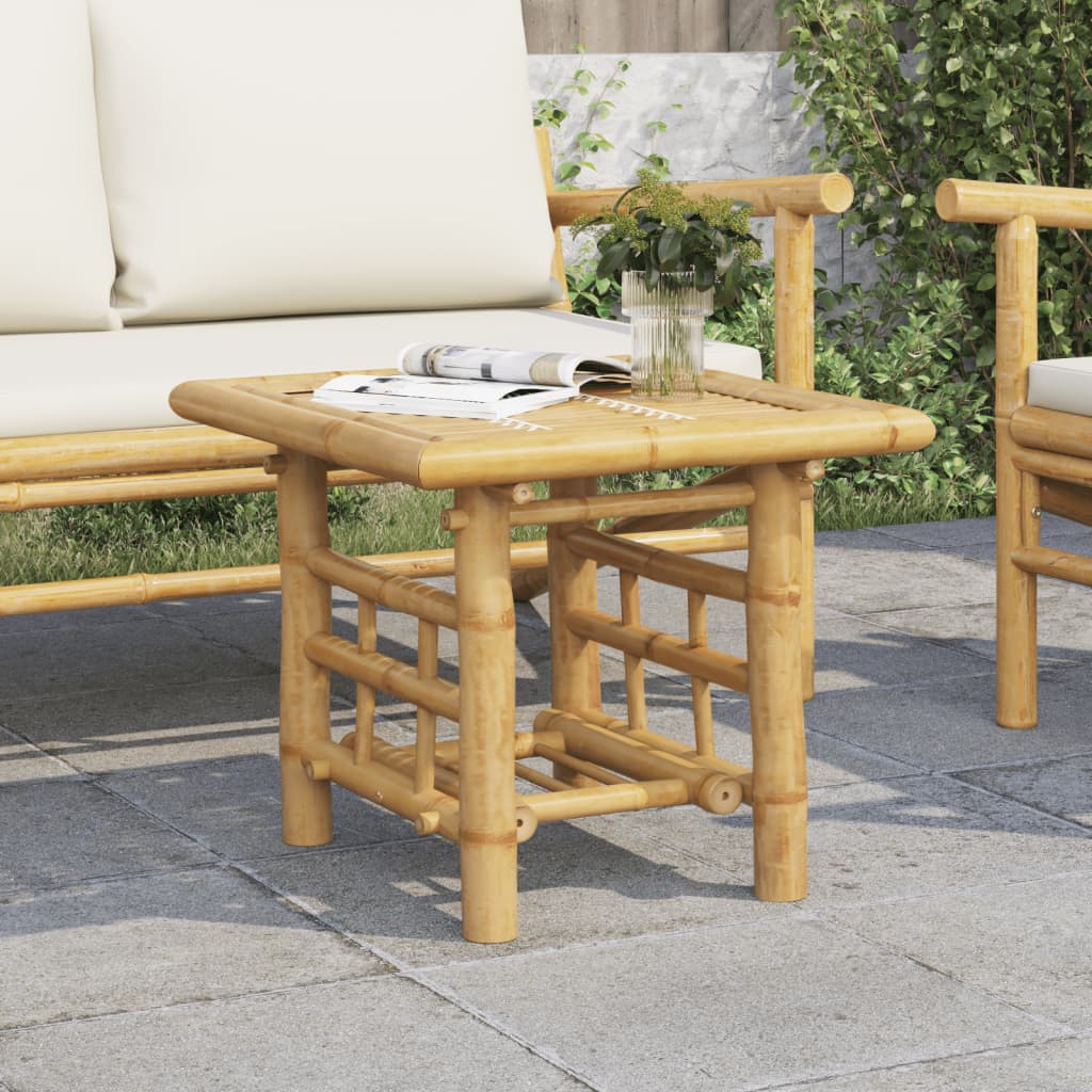 Side Table 45x45x45 cm Bamboo - Discount Dealers