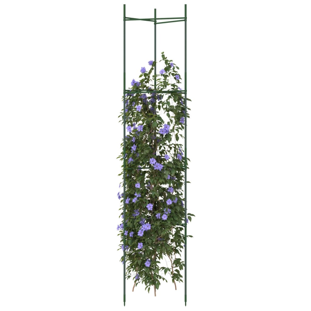 Tomato Cage 2 pcs 154 cm Steel and PP - Charlotte Dunes