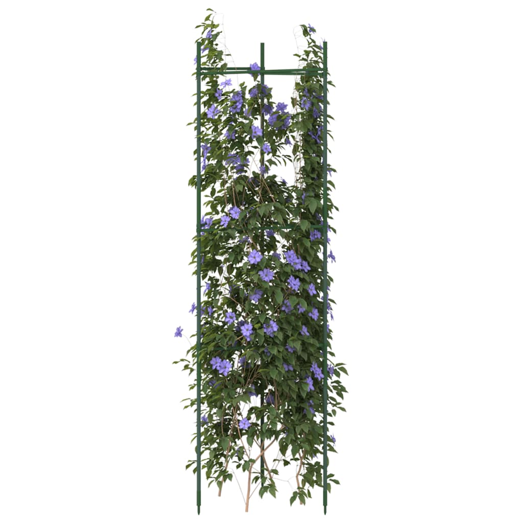 Tomato Cages 4 pcs 116 cm Steel and PP - Charlotte Dunes