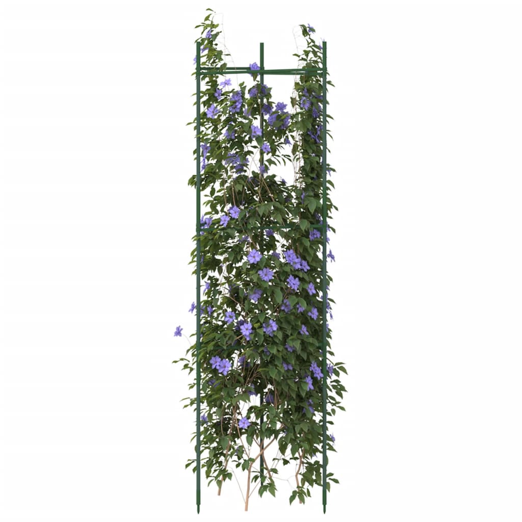 Tomato Cages 6 pcs 116 cm Steel and PP - Charlotte Dunes