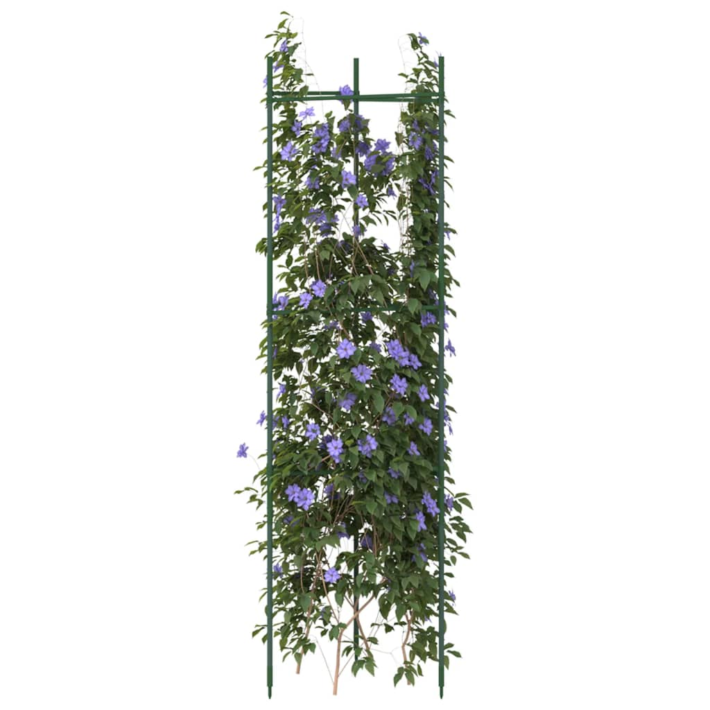 Tomato Cages 8 pcs 116 cm Steel and PP - Charlotte Dunes