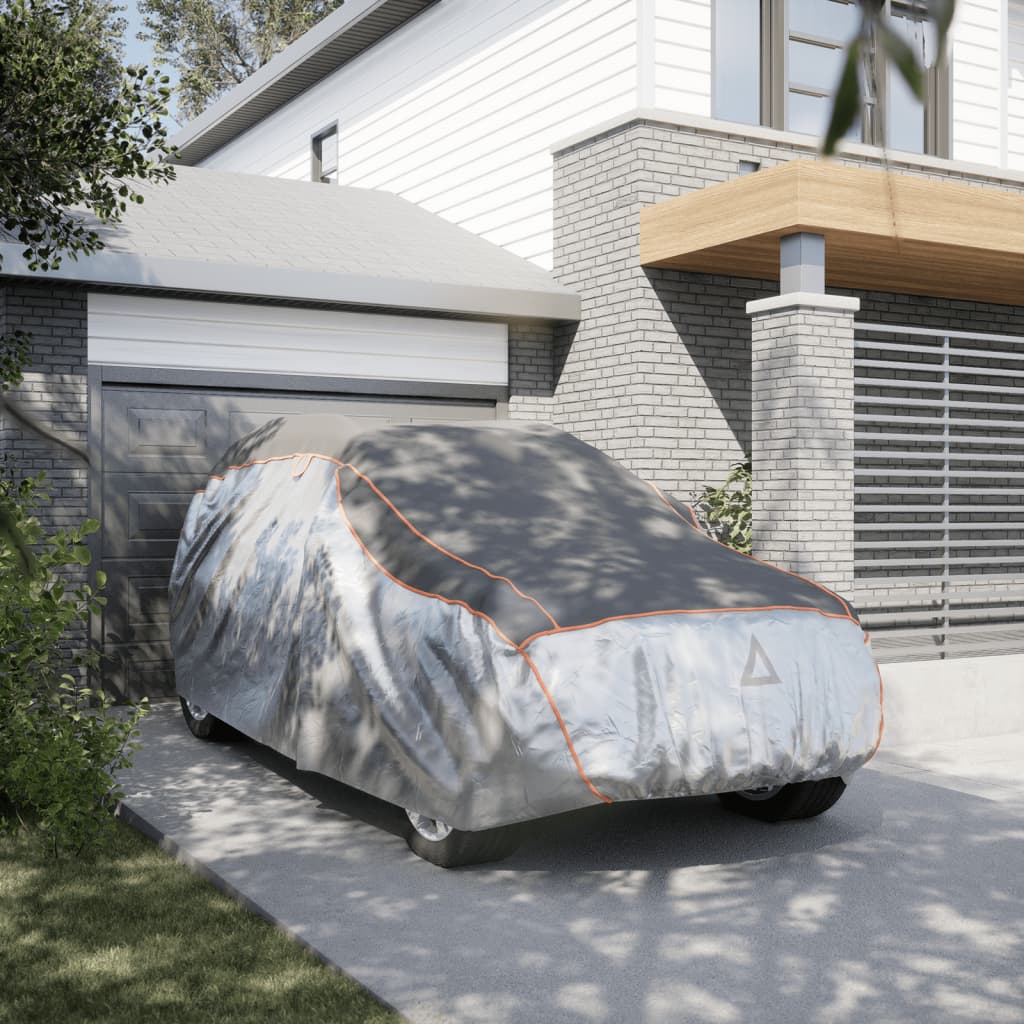 Car Cover for SUV Hail Protection Full L Grey and Silver - Decor Base