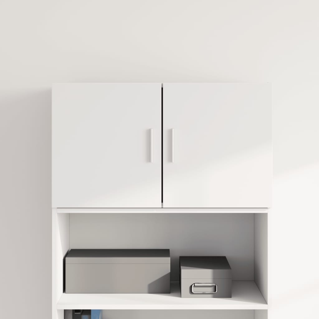 Wall Cabinet White 70x42.5x40 cm Engineered Wood - Design Hut
