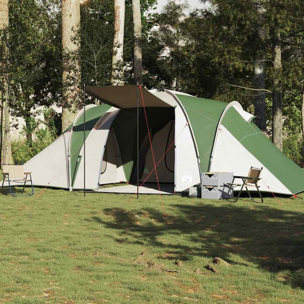 Family Tent Dome 6-Person Green Waterproof - The Home Maker