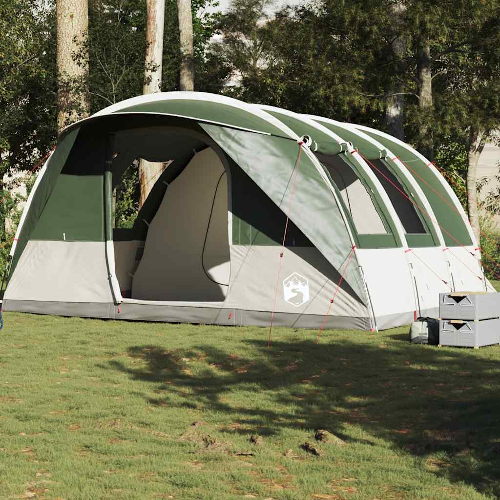 Camping Tent Tunnel 5-Person Green Waterproof - Style and Chic