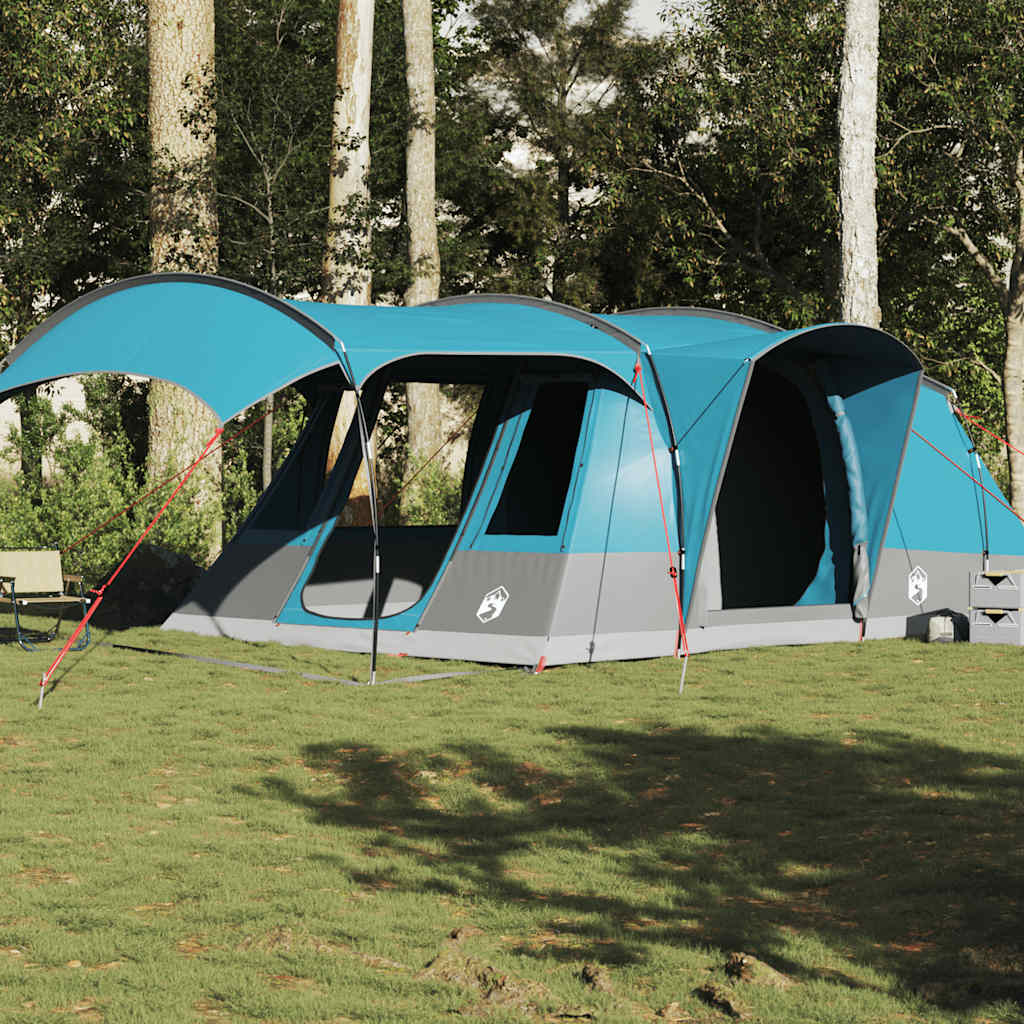 Camping Tent Tunnel 5-Person Blue Waterproof - Casper Homes