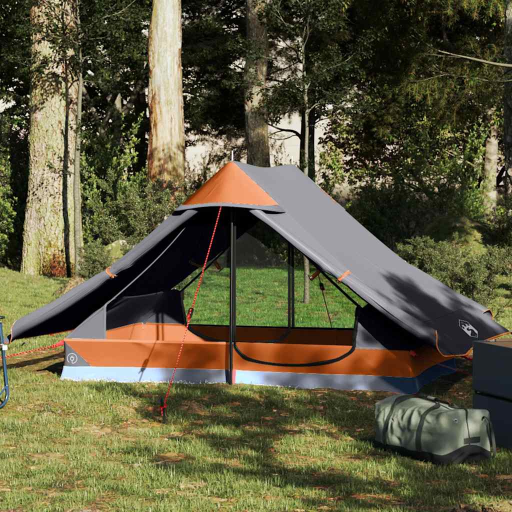 Camping Tent 2-Person Grey Waterproof - Charlotte Dunes