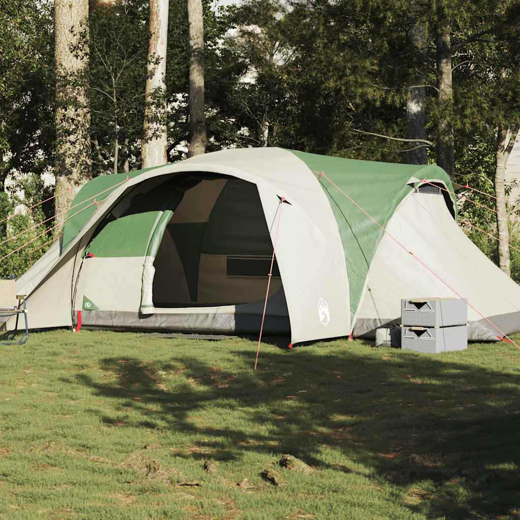 Family Tent Dome 6-Person Green Waterproof - Discount Dealers