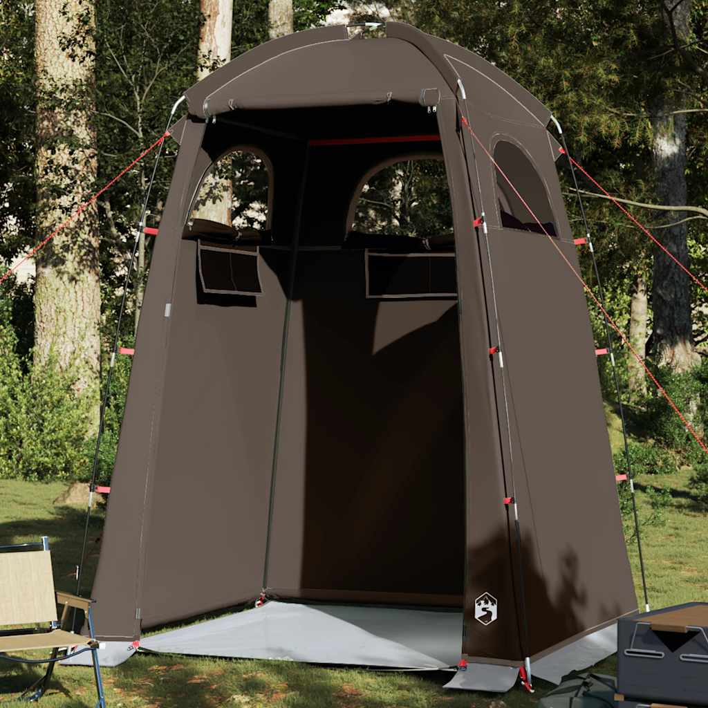 Shower Tent Brown Waterproof - R and M Furniture