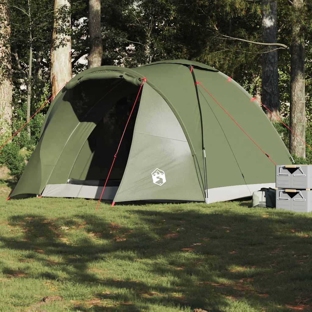 Fishing Tent 2-Person Olive Green Waterproof - Direct Imports