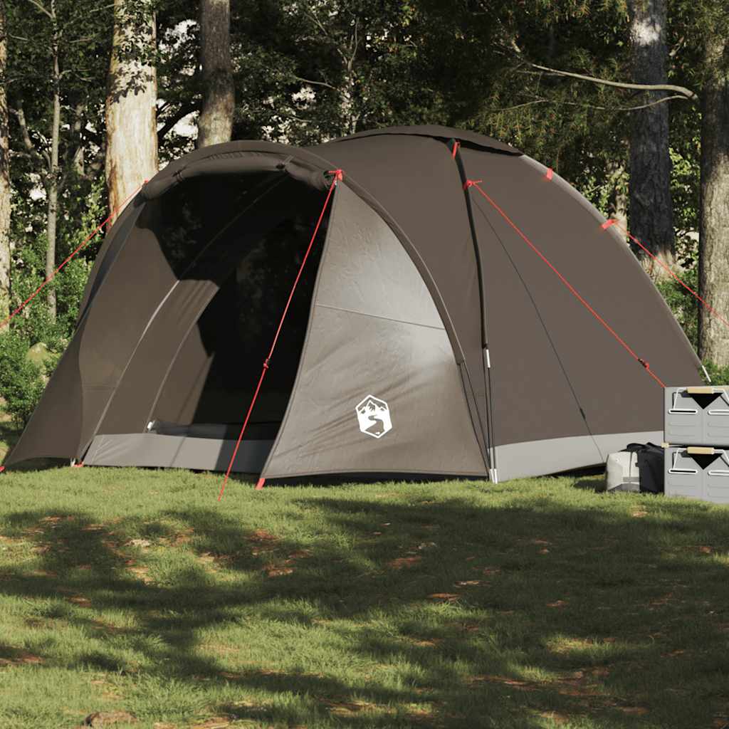 Fishing Tent 2-Person Brown Waterproof - Direct Imports