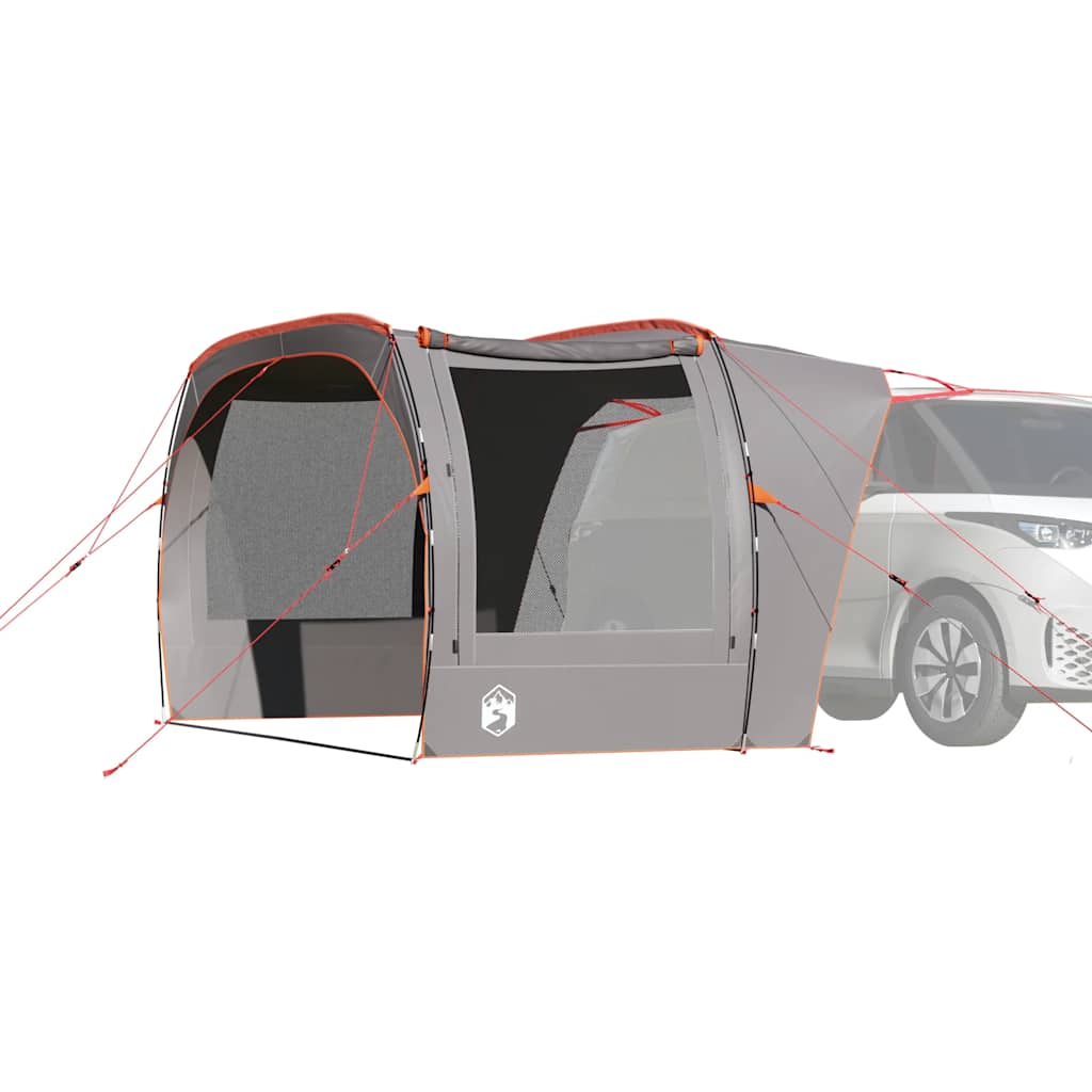 Car Tent Grey and Orange Waterproof - Direct Imports
