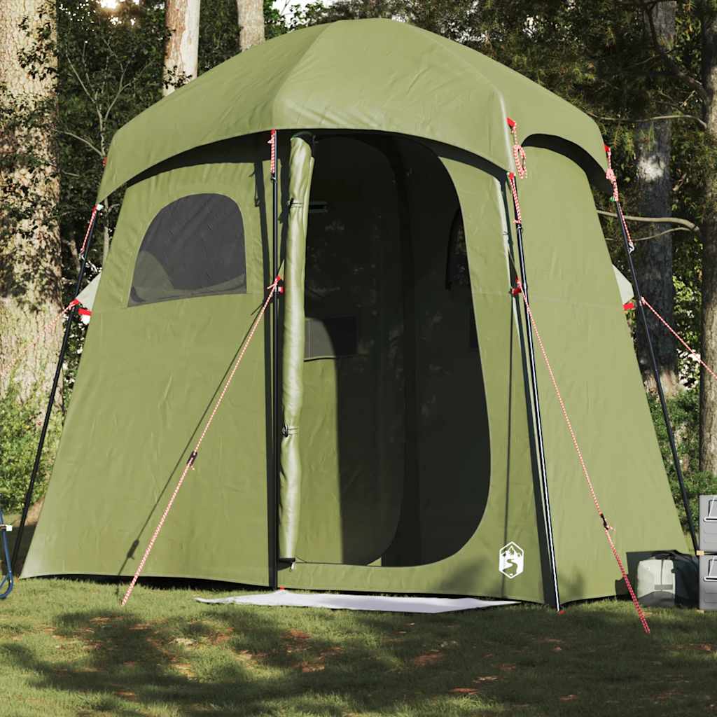 Shower Tent 2-Person Olive Green Waterproof - Charlotte Dunes